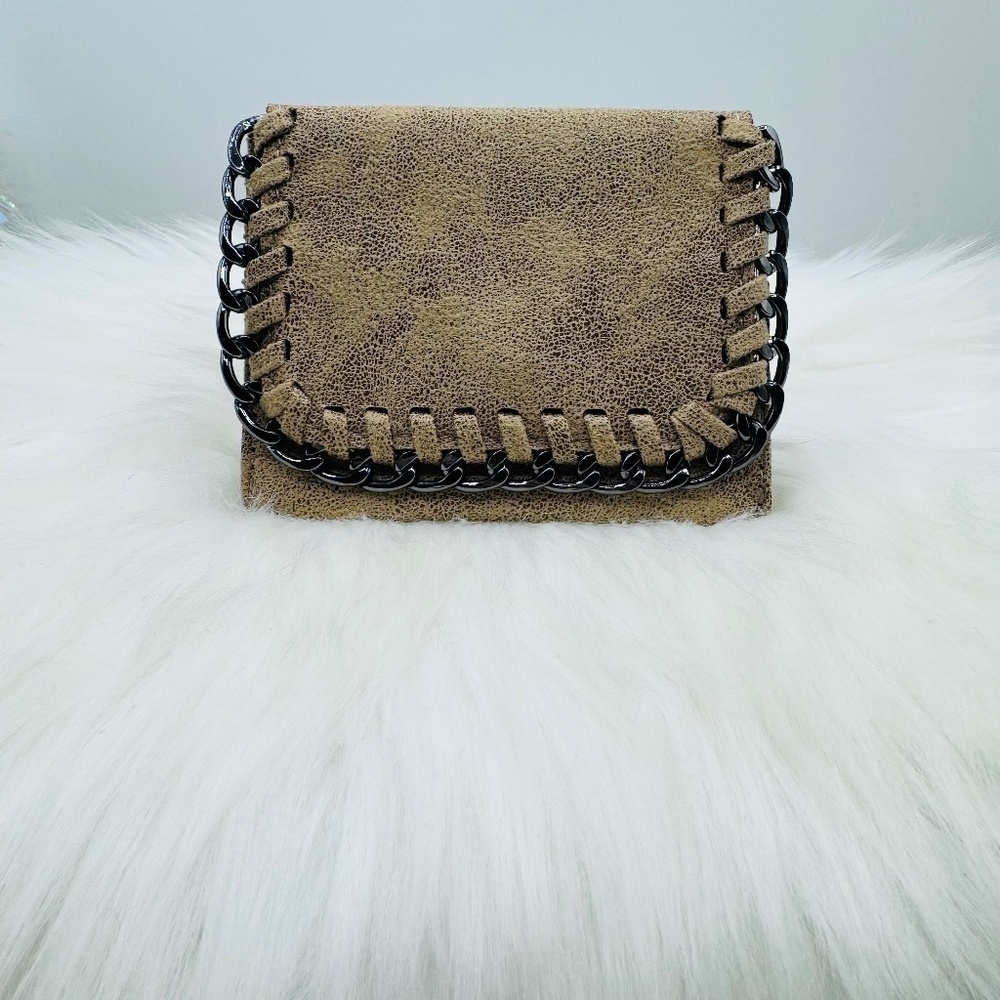 Khaki Apricot Card Serena Wallet